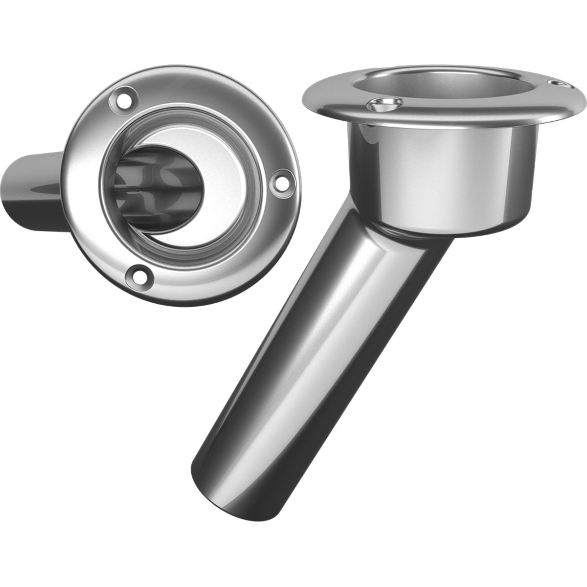 MATE SERIES SS ROD & CUP HOLDER 30 DEGREE OPEN W/