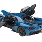 2017 Ford Gt Liquid Blue 1/18 Model Car By Autoart