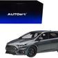 2016 Ford Focus Rs Stealth Gray Metallic 1/18 Model Car By Autoart