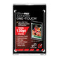 One Touch Uv Card Holder With Magnet Closure Black Border - 130Pt