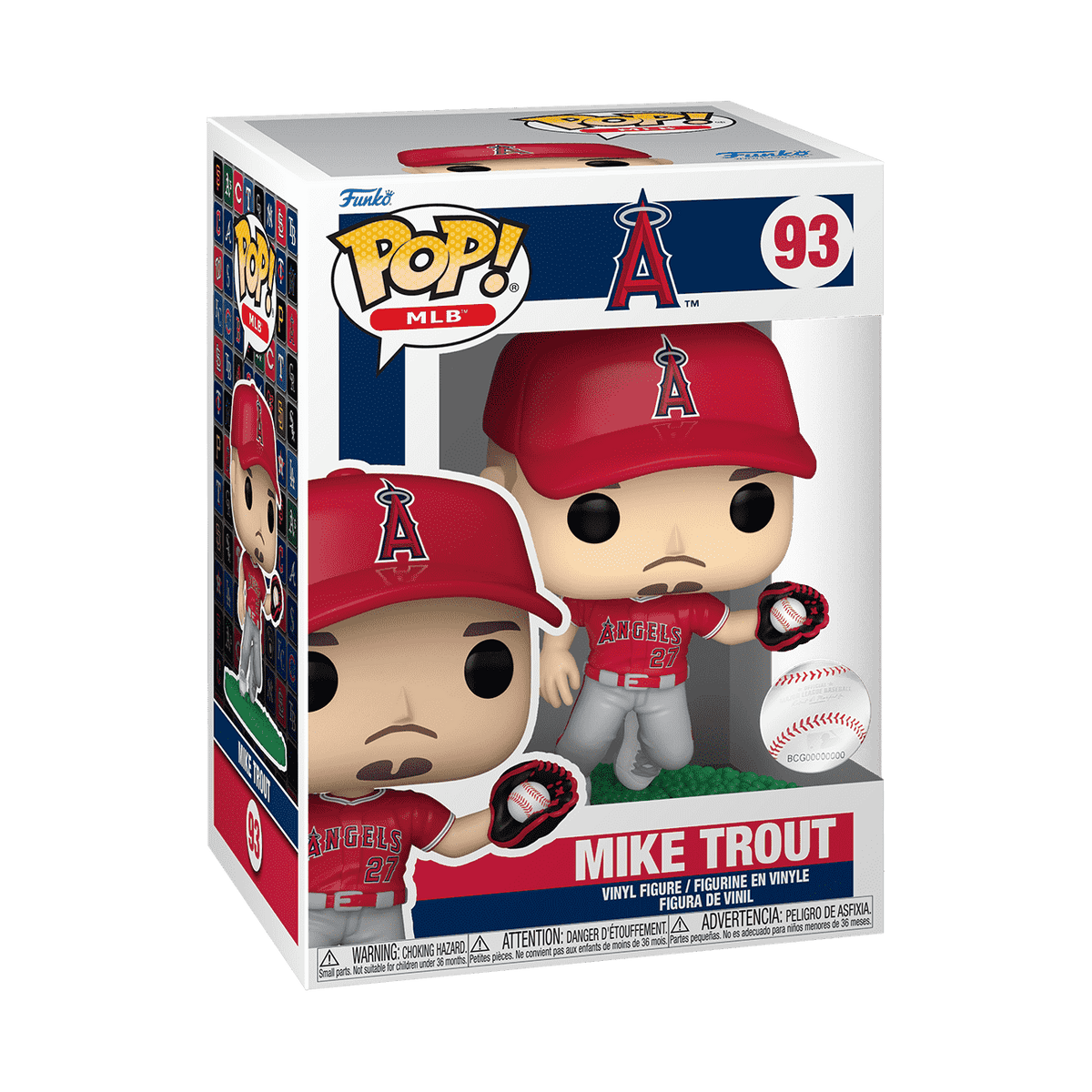 Mike Trout #93 Funko Pop! MLB Angels