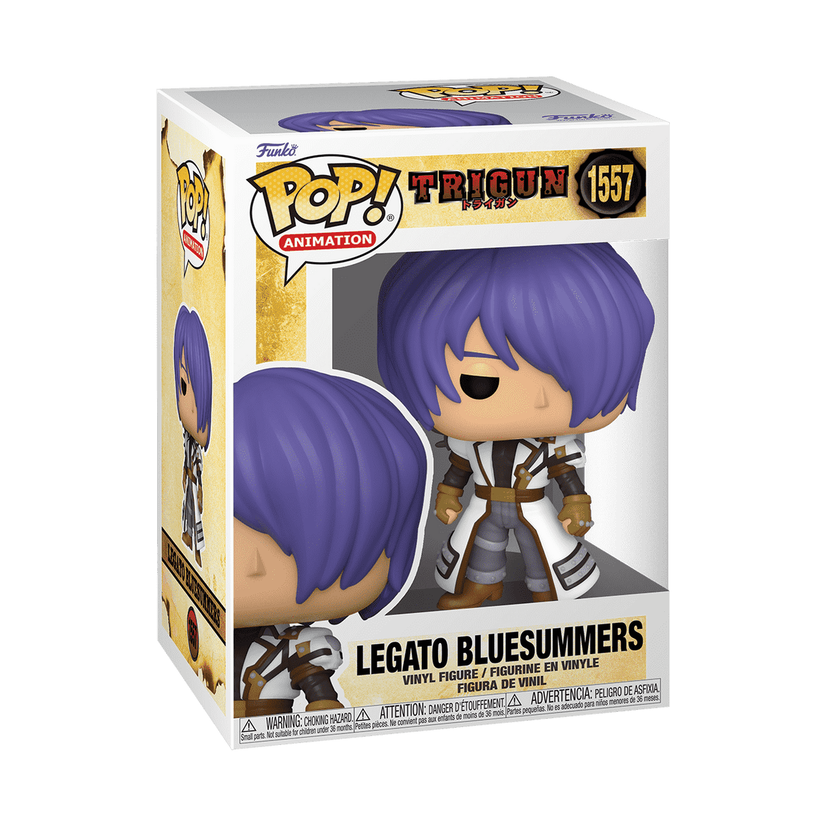 Legato Bluesummers #1557 Funko Pop! Animation Trigun