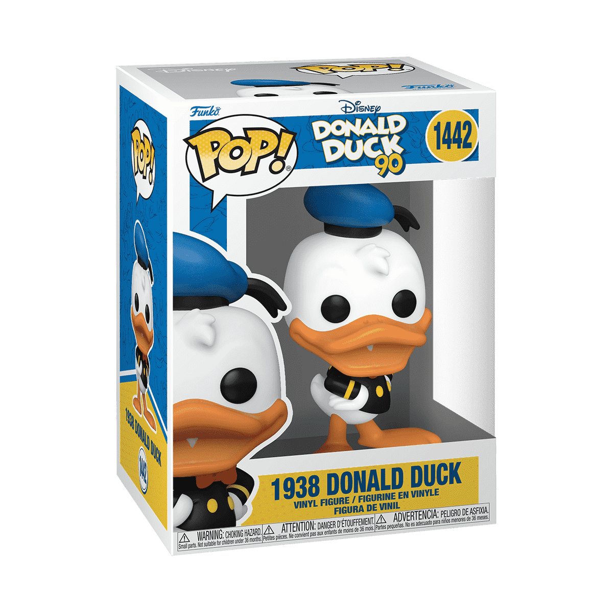 1938 Donald Duck #1442 Funko Pop! Disney Donald Duck 90