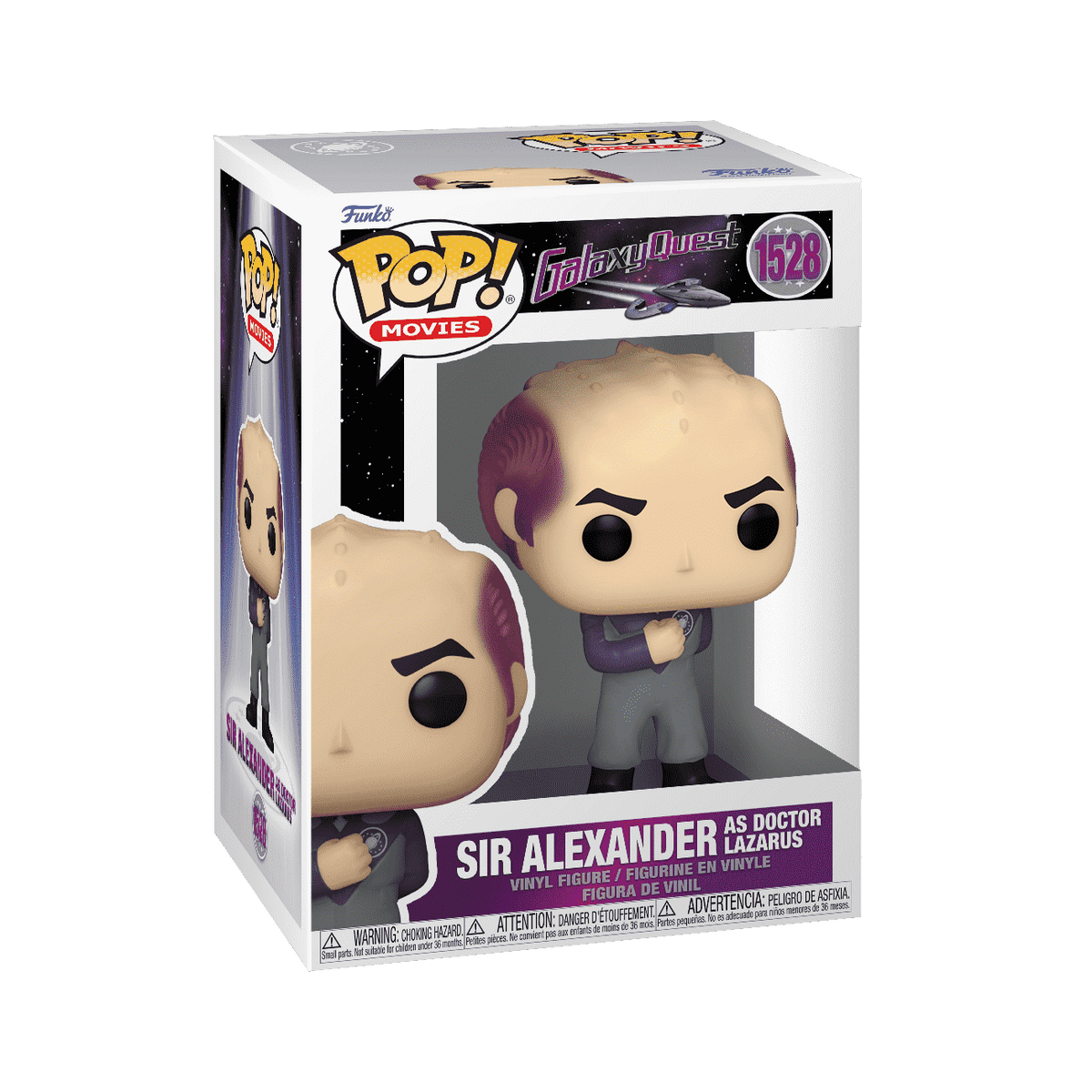 Sir Alexander As Doctor Lazarus #1528 Funko Pop! Movies Galaxy Quest