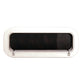 Beckson Drain Port - 4 x 14 x 2-Depth - White/Clear