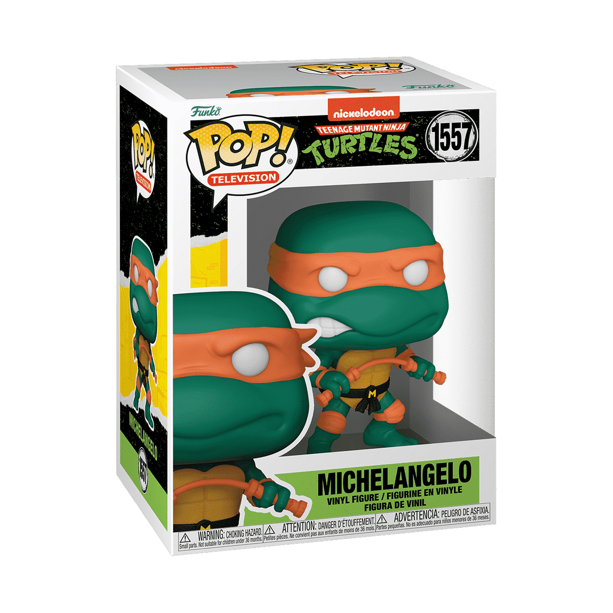 Michelangelo (CLASSIC) #1557 Funko Pop! Television Teenage Mutant Ninja Turtles