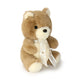 8-inch Plush Bear with White Ribbon