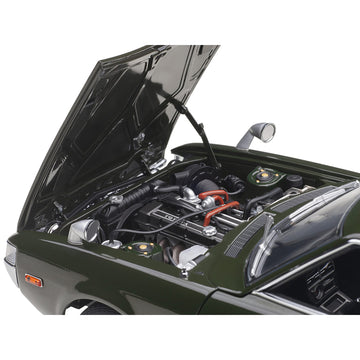 1973 Toyota Celica Liftback 2000GT (RA25) RHD (Right Hand Drive) Moss Green 1/18 Model Car by Autoart
