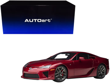 Lexus Lfa Pearl Red Metallic 1/18 Model Car By Autoart