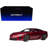 Lexus LFA Pearl Red Metallic 1/18 Model Car by Autoart