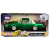 1987 Buick Regal Green Metallic With White Interior ''Get Low'' Series 1/24 Diecast Model Car By Motormax