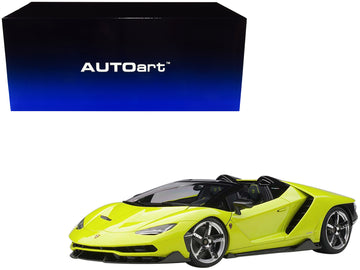 Lamborghini Centenario Roadster Verde Scandal / Solid Light Green 1/18 Model Car By Autoart