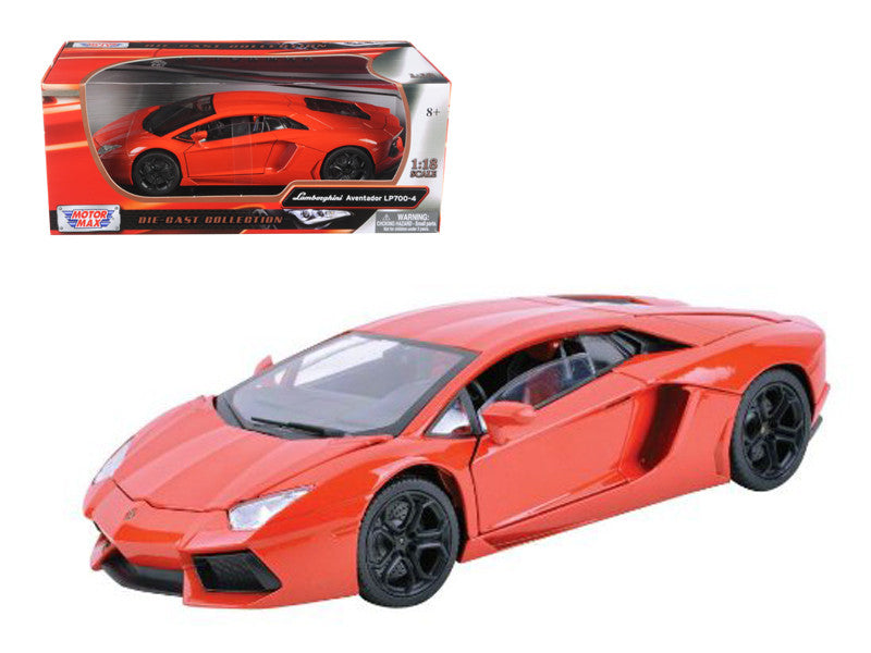 Lamborghini Aventador LP7004 Grey 1/18 Diecast Car Model by Motormax