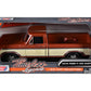 1979 Ford F-150 Custom Pickup Truck Brown Metallic and Cream inchTimeless Legendsinch Series 1/24 Diecast Model Car by Motormax