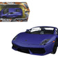 Lamborghini Gallardo LP 5604 Matt Purple 1/24 Diecast Model Car by Motormax