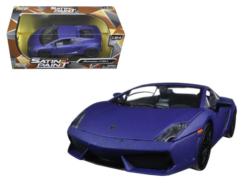 Lamborghini Gallardo LP 5604 Matt Purple 1/24 Diecast Model Car by Motormax