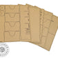 7 Wonders Board Game Organizer Insert
