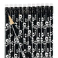 Fun Express - Skull and Crossbone Pencils - Stationery - Pencils - Pencils - Printed - 24 Pieces