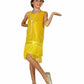 Sequin Flapper,Gold,Small 4-6