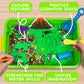 Made By Me Explore + Create Dino Galaxy Sensory Bin, Fun Sensory Bins for Toddlers 3+, All-in-One Tactile Sensory Toys & Dino-Mi