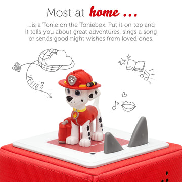 Tonies Audio Character For Toniebox, Paw Patrol: Marshall, Audio Book Story Collection For Children For Use With Toniebox Music Player (Sold Separately)