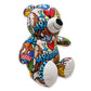 PLUSHOLOGY I Love Arizona Graffiti Teddy Bear Eco Friendly Stuffed Animal; Cuddly Soft Velboa Plush Animal for Kids 3 Years Old to mature-themeds; Child-Safe Embroidered Face Details (10 Tall When Seated)