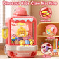 Eohemeral Dinosaur Claw Machine For Kids,Mini Vending Machine Girls With Music.Electronic Prize Dispenser Arcade Game Machine,Cl