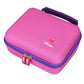 Mchoi Shockproof Carrying Case Compatible With Leapfrog Fridge Phonics Magnetic Letter Set, Pink, Case Only