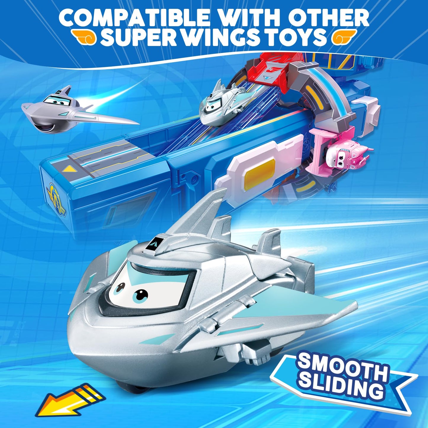 Super Wings Transformable Toys, 2 In Traver Robot Transforming Action Figures, 2-In-1 Mode Robot Toys For Boys Girls 4-6 6-8, Fu
