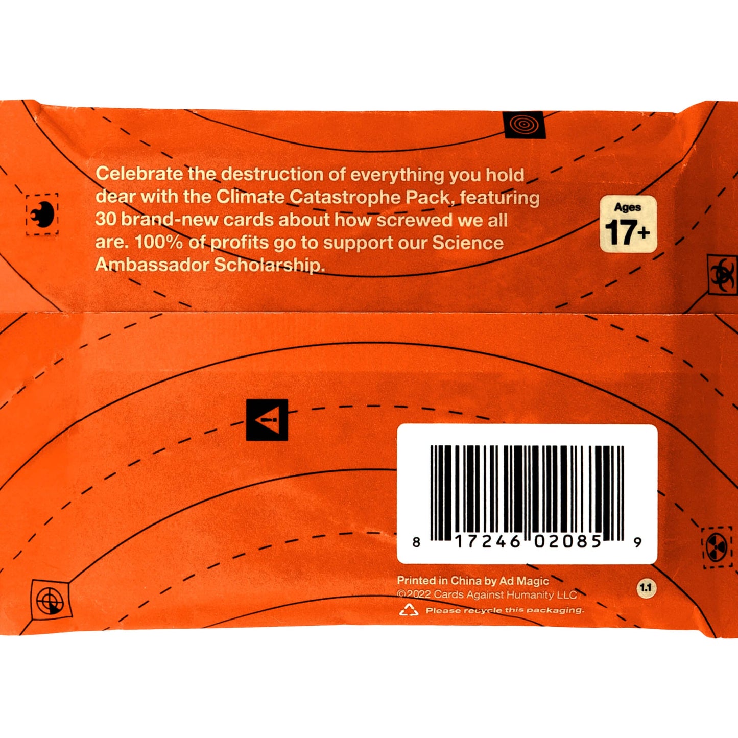 Cards Against Humanity: Climate Catastrophe Pack  Mini Expansion