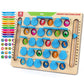 Coogam Memory Matching Game, Wooden Board Travel Toy with Memory Cards