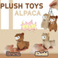 JIAHO 2 Pcs Cute Alpaca Stuffed Animals for Girls and Boys  Soft Mini Alpaca Plush Toys  Sheep Stuffed Animal Bulk  Kawaii Plushies  Treasure Box Plush Doll Toys for Classroom  Christmas Decorations