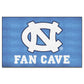 FANMATS 14622 North Carolina Tar Heels Man Cave Tailgater Rug - 5ft. x 6ft. Sports Fan Area Rug, Home Decor Rug and Tailgating M