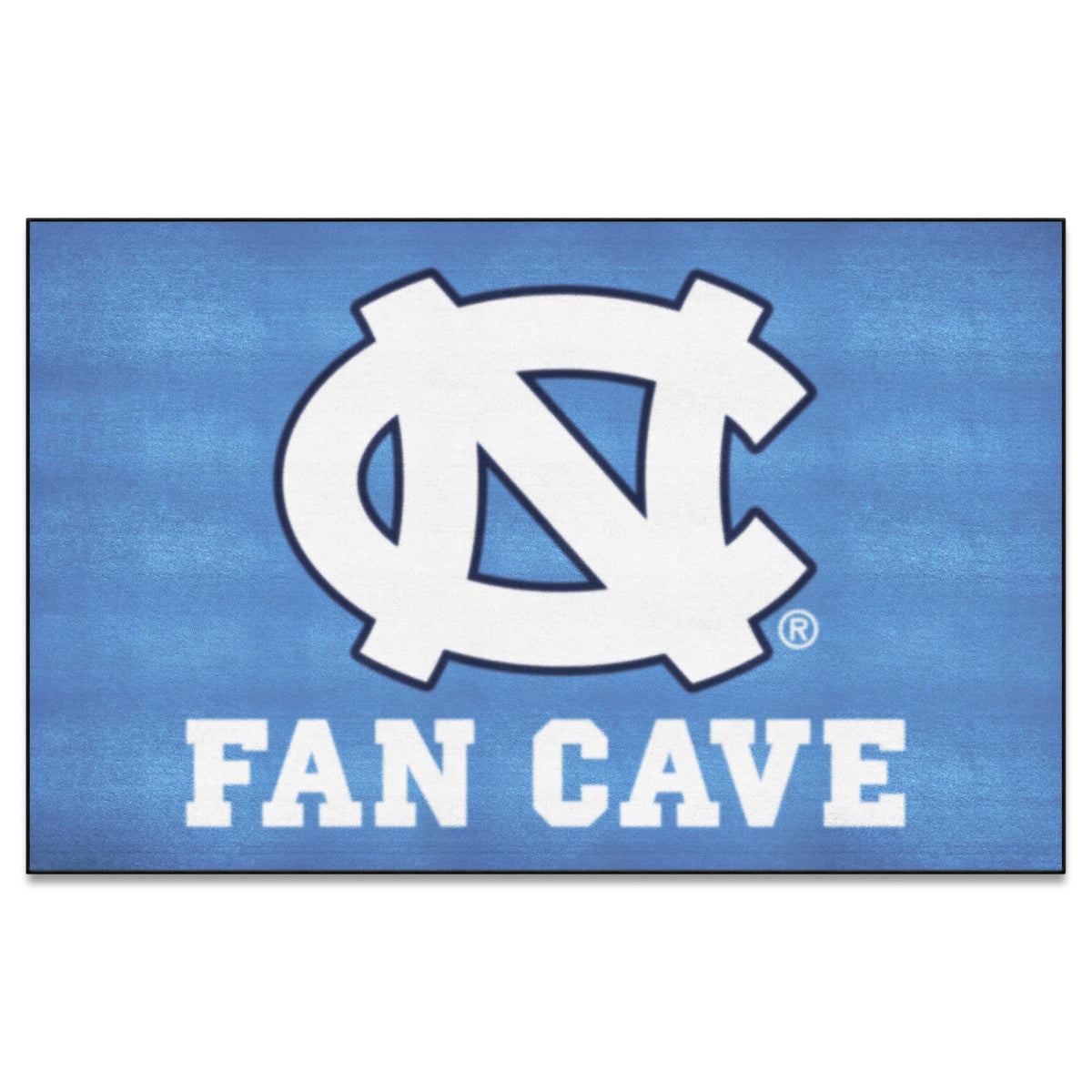 FANMATS 14622 North Carolina Tar Heels Man Cave Tailgater Rug - 5ft. x 6ft. Sports Fan Area Rug, Home Decor Rug and Tailgating M