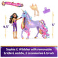 Unicorn Academy, Sophia & Wildstar Power Of Friendship Set, Translucent Saddle & 2 Power Accessories, Dolls & Unicorn Toys For G
