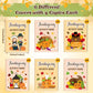 Thanksgiving Activity Books for Kids - Fall Themed Mini Games Coloring Book Set Bulk Mazes Word Search Word Scramble Games DIY B