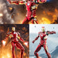 Lonullymege Ironman Mk46 Action Figures-7 Inch All Joints Movable Collectable Toys-Full Metal Painting With Lots Of Accessories Stark Model(1/10 Scale)