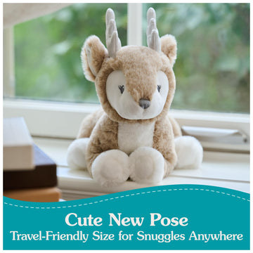 Gund Baby Maple Deer Plush, Stuffed Animal For Babies And Toddlers, Brown, 10