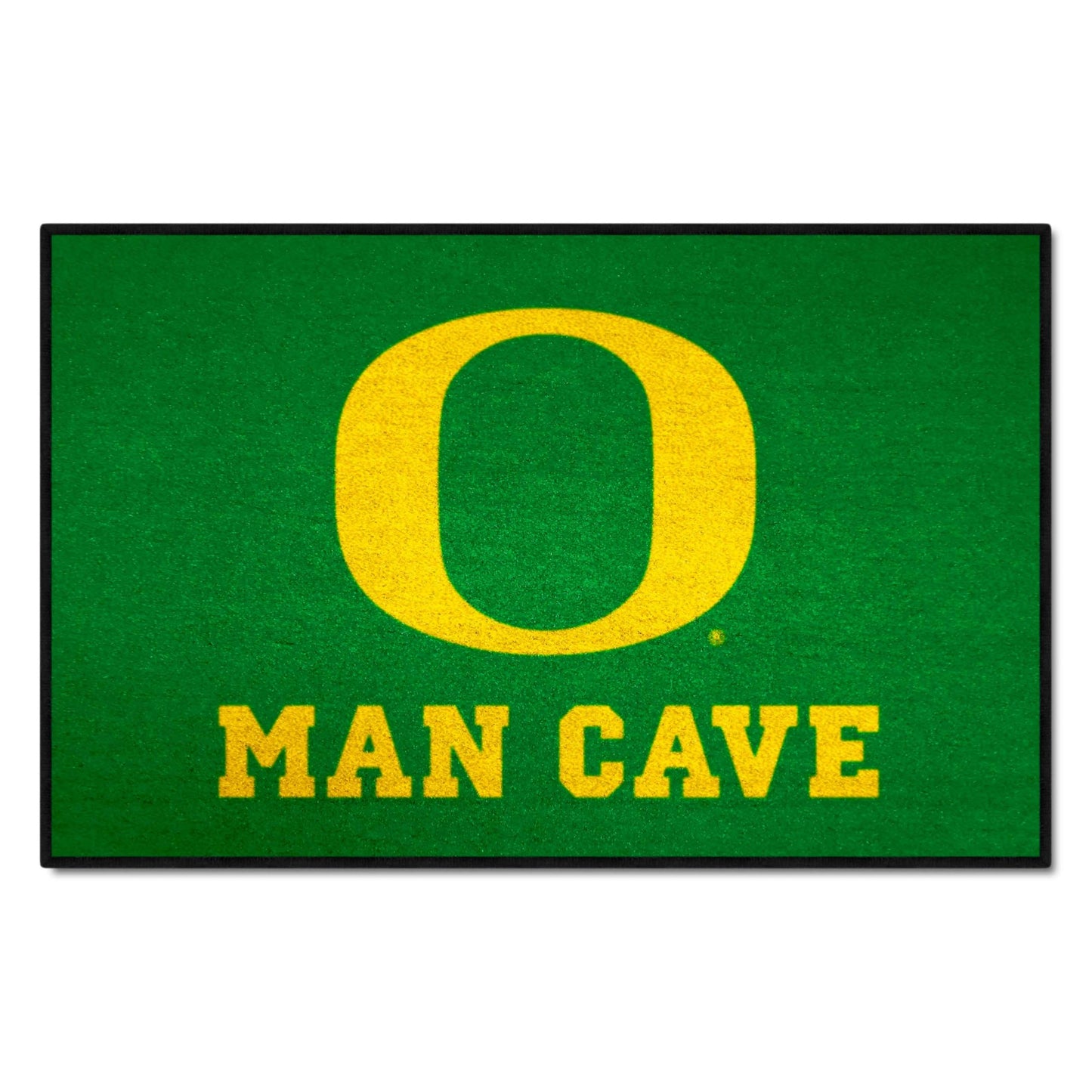 FANMATS 14688 University of Oregon Nylon Universal Man Cave Starter Rug , 19x30