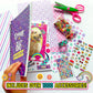 Girlzone Ultimate Collage Scrapbook Kit, Includes Scrapbook Stickers And Fun Scrapbook Accessories To Make An Amazing 40-Page Photo Album Scrapbook, Perfect For Valentine And Easter Gifts