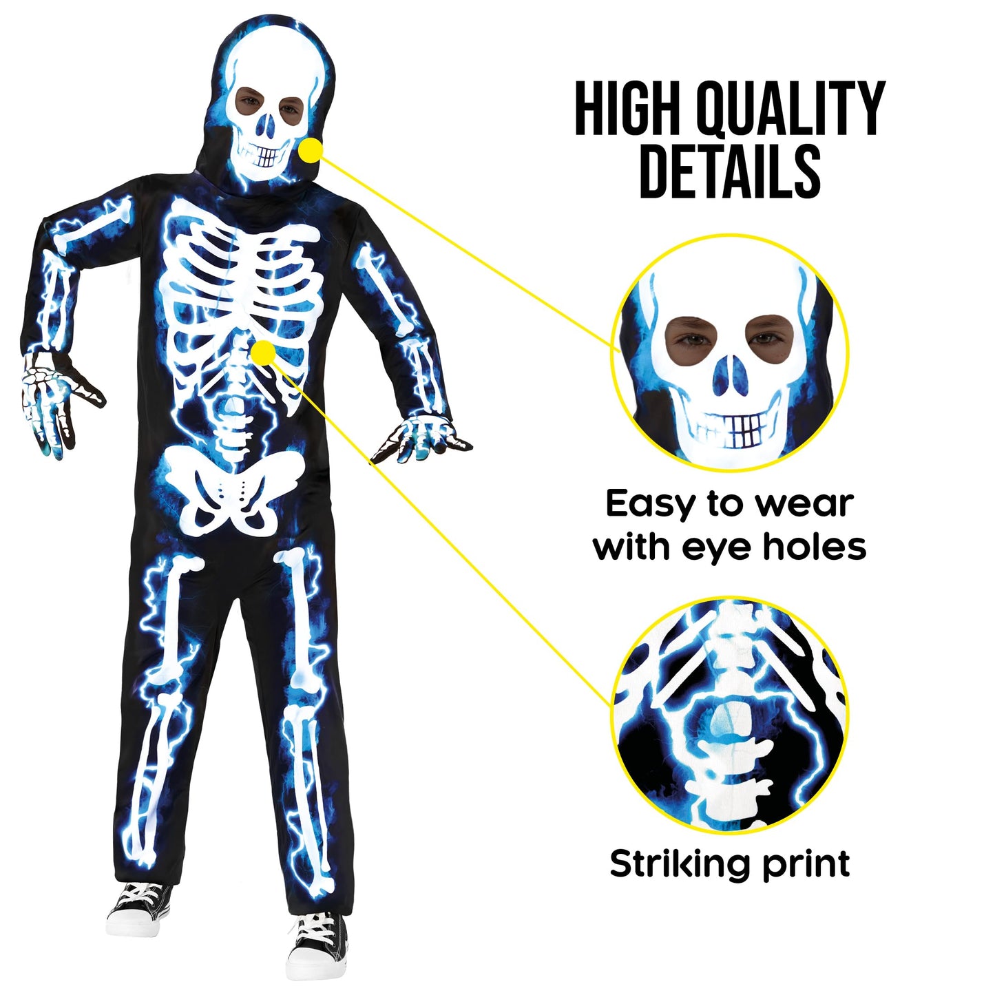 Morph Skeleton Costume Kids Skeleton Costume Boys Skeleton Costume For Kids Boys Skeleton Halloween Costume For Kids Skeleton Kid Costume Skeleton Halloween Costumes For Boys M