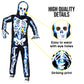 Morph Skeleton Costume Kids Skeleton Costume Boys Skeleton Costume For Kids Boys Skeleton Halloween Costume For Kids Skeleton Kid Costume Skeleton Halloween Costumes For Boys L