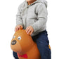 Kid Trax Silly Skaters Bear Toddler Foot to Floor Ride On Toy, Kids 1-3 Years Old, Soft and Inflatable, Single Rider, Light Up L