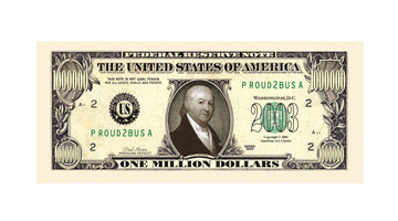 (25) Patriot Million Dollar Bill