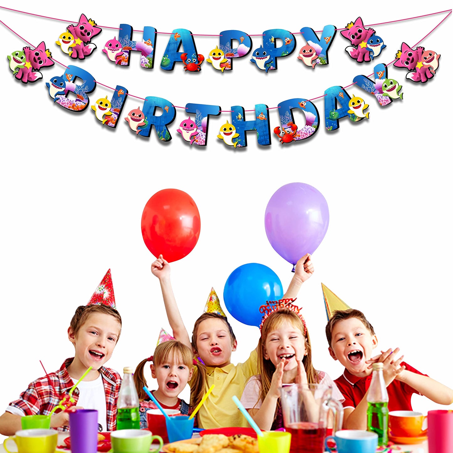 Seyal Spde and His Amzing Frinds Happy Birthday Banner