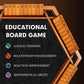 Tooybing Upgraded 1-6 Players Shut The Box Dice Game, Wooden Board Table Family Game For Kids And Adults With 16 Dice, Classic T