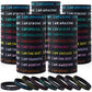 KUCLIN 100 Pieces Students Inspirational Silicone Wristbands Motivational Quotes Rubber Bracelets for Kids Students Back to Scho
