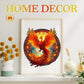 KAAYEE Wooden Jigsaw Puzzles-Wooden Puzzle mature-themed Unique Shape Advanced Phoenix Wooden Jigsaw Puzzle for mature-themed  Family Puzzles 11.8 * 10.9in 200pcs
