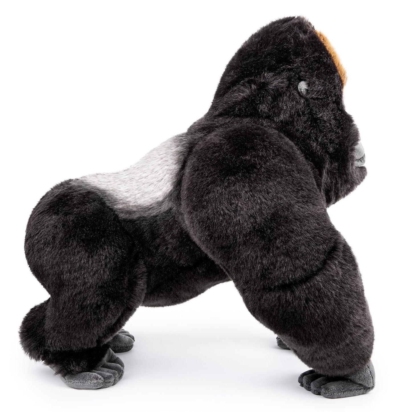 Zhongxin Made Gorilla Plush Toy, Realistic Orangutan Stuffed Animals 15In, Unique Forest Plushie Toys Model Dolls Collection For
