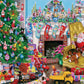 White Mountain Christmas Toys Christmas Puzzles 1000 Pieces Winter Jigsaw Puzzle For Adults And Family